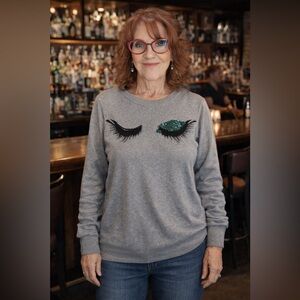 French Connection Button Back Pullover
